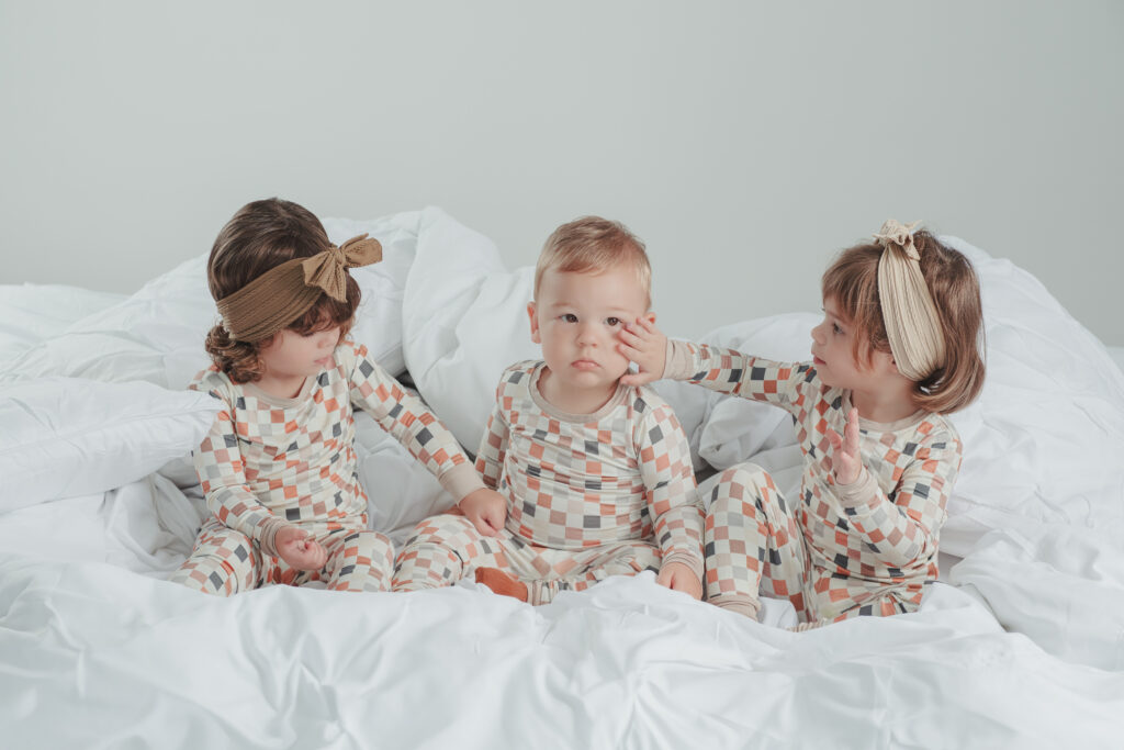 PIJAMA AJEDREZ TIERRA