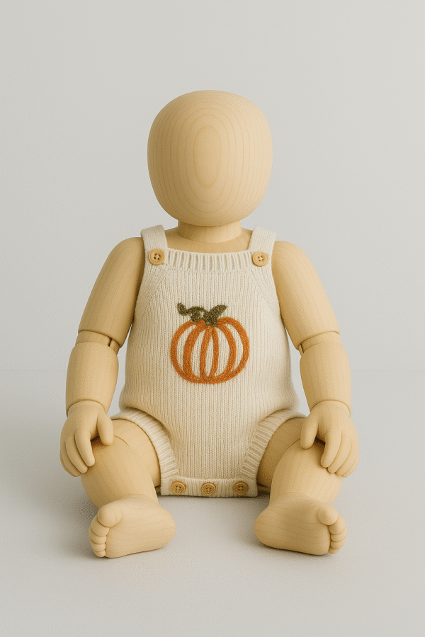 Pelele Tejido Little Pumpkin - Imagen 4